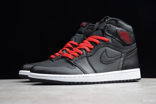 1st Kicks Shoes Retro 555088- High Jordan 1 Air Affordable 878 Black Satin OG 1115